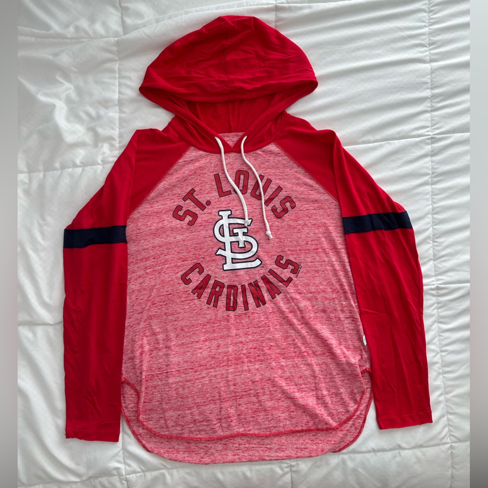 Hooded Long Sleeve St. Louis Cardinals Tee